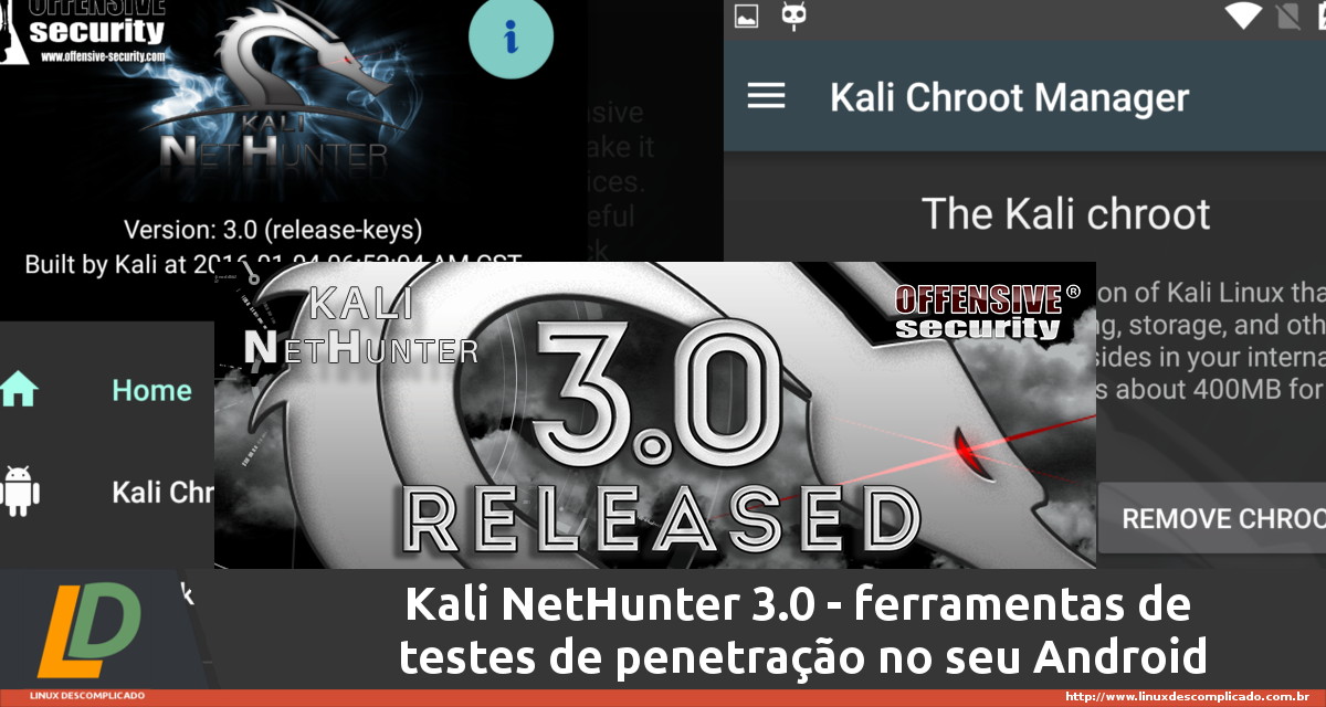 Kali Linux NetHunter nexus 5x